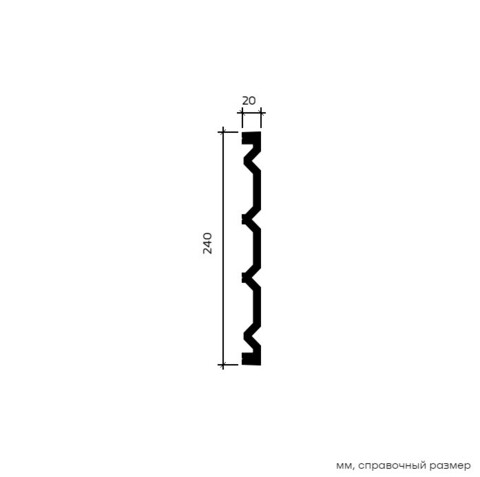 Декоративная панель 6.59.806-280