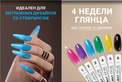 Витражный топ без липкого слоя (JELLY TOP GEL) #03, 8 ml