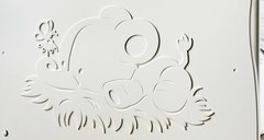 Кроватка детская Слоненок маятник поперечный с ящ (слоновая кость)