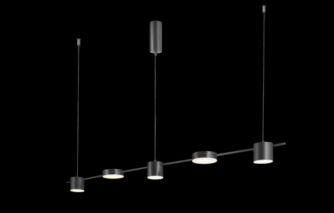 Подвесной светодиодный светильник Crystal Lux TRISTAN SP5 L1200 BLACK