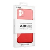 Ультратонкий чехол с защитой камеры K-Doo Air Skin для iPhone 11 (Красный)