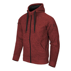 Helikon-Tex COVERT TACTICAL HOODIE (FullZip) - Melange Red