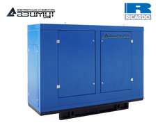 Дизельный генератор Азимут АД-10С-Т400-2РПМ19 Ricardo в капоте с автозапуском