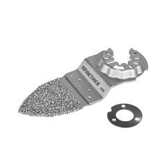 Насадка для МФИ ПРАКТИКА шлифовальная двусторонняя дельта, узкая, HM, по плитке и дереву, (240-317)