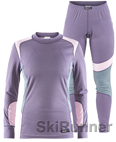 Комплект термобелья Craft Baselayer Purple женский