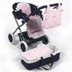 La Nina Коляска-трансформер для кукол 3в1 серия Карлота, 72 см. (60418)