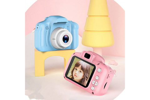 Детский фотоаппарат X2 цифровой голубой