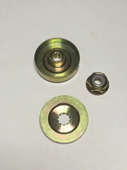 Комплект шайб редуктора с гайкой для бензокосы (триммера) 10 шлицов