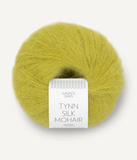 Пряжа Sandnes Garn Tynn Silk Mohair 9825 солнечный лайм