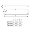 Ideal Standard A9135AA СНЯТ IS     A9135AA Softmood Держатель для полотенца 600 мм