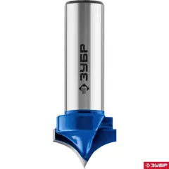 ЗУБР 19 x 13 мм, радиус 10 мм, фреза пазовая фасонная №4, Профессионал (28743-19-13)