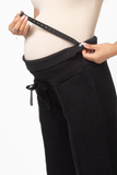 Утепленные брюки для беременных 13393 черный