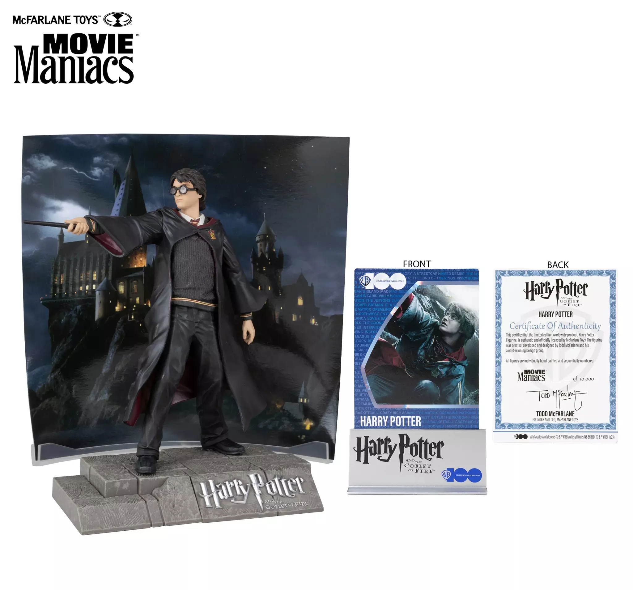 McFarlane Toys Movie Maniacs WB 100 Harry Potter