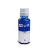 Совместимые чернила голубой для HP GT52 - 70мл. Cyan dye