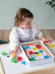 Деревянная мозаика для малышей 