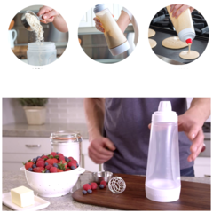 Шейкер-миксер для блинов и оладий Whiskware белый/красный - 2