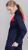 Женская утепленная лыжная куртка Nordski Premium Blueberry-Red W