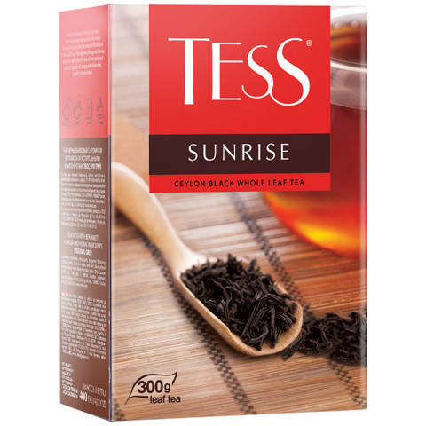 купить Чай черный листовой Tess Sunrise, 300 г (Тесс)