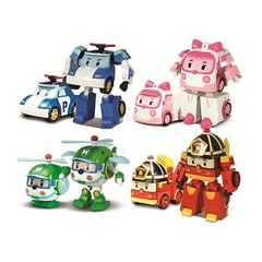 Robocar Poli Трансформер Хэли, 10 см (83169)