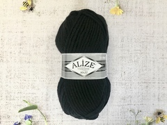 Пряжа ALIZE "Superlana maxi" 60 черный