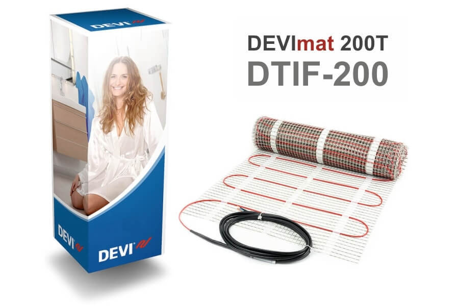 DEVImat™ 200T (DTIF-200)                       2070 Вт        0,5 x 21,0 м           10,5