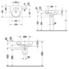 Duravit Пьедестал для раковины 195х175 мм (для 232365, 232360, 232355) цвет белый 858330000