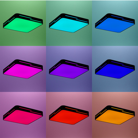 Потолочный светодиодный светильник Citilux Лайн CL724K70GL1 LED RGB