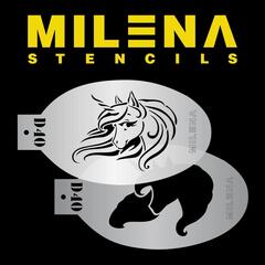 Трафарет Milena D40