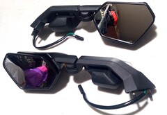 Зеркала для Kawasaki Ninja ZX-6R 2005-2008 г.в./ZX-10R 2004-2011 г.в.