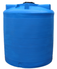 Ёмкость пластиковая пищевая STERH VERT 10000 л. вертикальная (225x225x255см;синий) - арт.555092