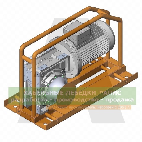 Лебёдка кабельная тяговая ЛКТ-194-2000 М2 ™АПИС