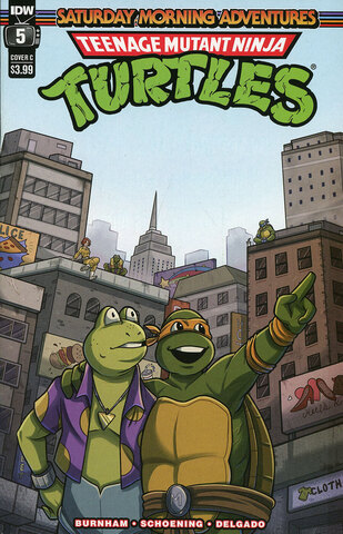 Teenage Mutant Ninja Turtles Saturday Morning Adventures #5 (Cover C)