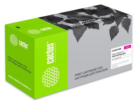 Лазерный картридж Cactus CS-Q2673AR (HP 309A) пурпурный для HP Color LaserJet 3500, 3500n, 3550, 3550n (4'000 стр.)