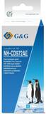 Совместимый струйный картридж G&G NH-CD972AE для HP Officejet 6000, 6000Wireless, 6500, 6500Wireless, 14.6 мл, голубой