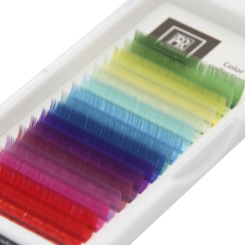 Палитра цветных ресниц BARBARA 