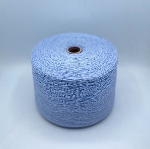 New MIll (пр.Италия), art-Magreb colorato 1500/3 500м/100гр, 80% шерсть, 20% полиамид , цвет -Светло-голубой,неоднотонный арт.31185