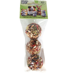 Smile King Лакомство для грызунов шарики микс 75 гр