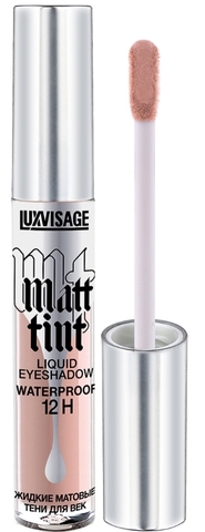 Matt tint waterproof Тени жидкие матовые 12H тон 102, 3г Lux Visage