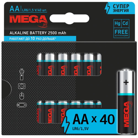 Батарейки Promega AA/LR06 бл/40шт