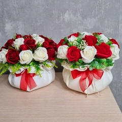 Мыльная роза Белая 6см. 1шт.