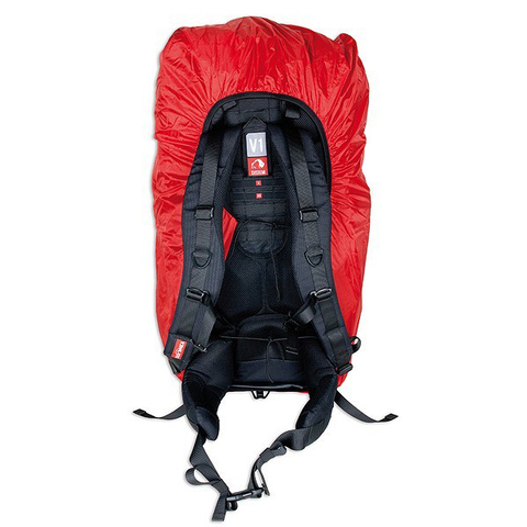 Картинка чехол от дождя Tatonka Rain Flap Xl red - 2