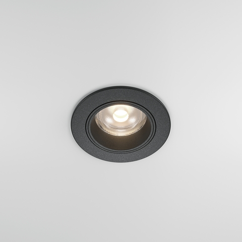 Встраиваемый светильник Maytoni Focus led DL125-L12-4K-B