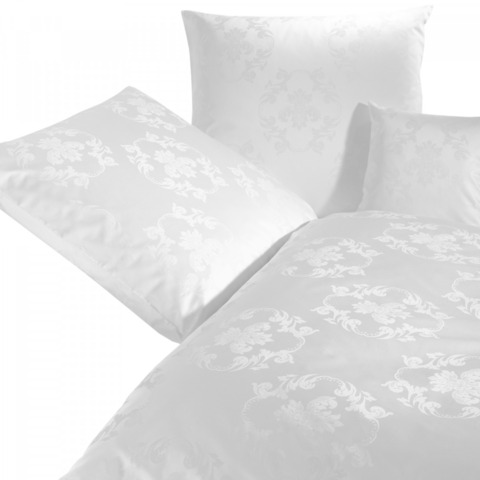 Постельное белье 2 спальное евро Curt Bauer Josephine 3737 белое