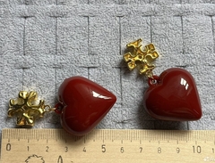 Серьги TORY BURCH с подвеской сердце