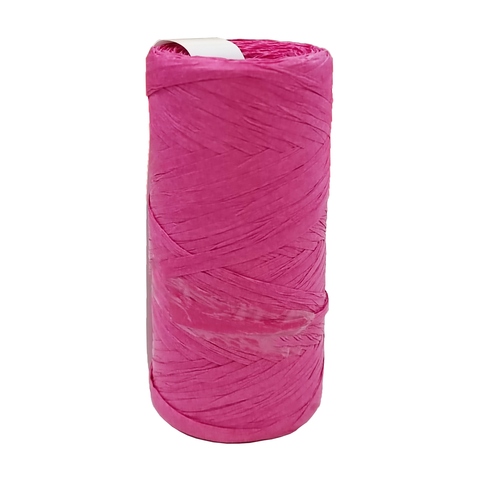 Шпагат бумажный для оформления подарков Alstad, 100 м, бумага, малиновый