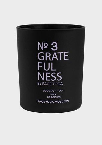 Свеча FACE YOGA №3 Gratefulness 250 мл.