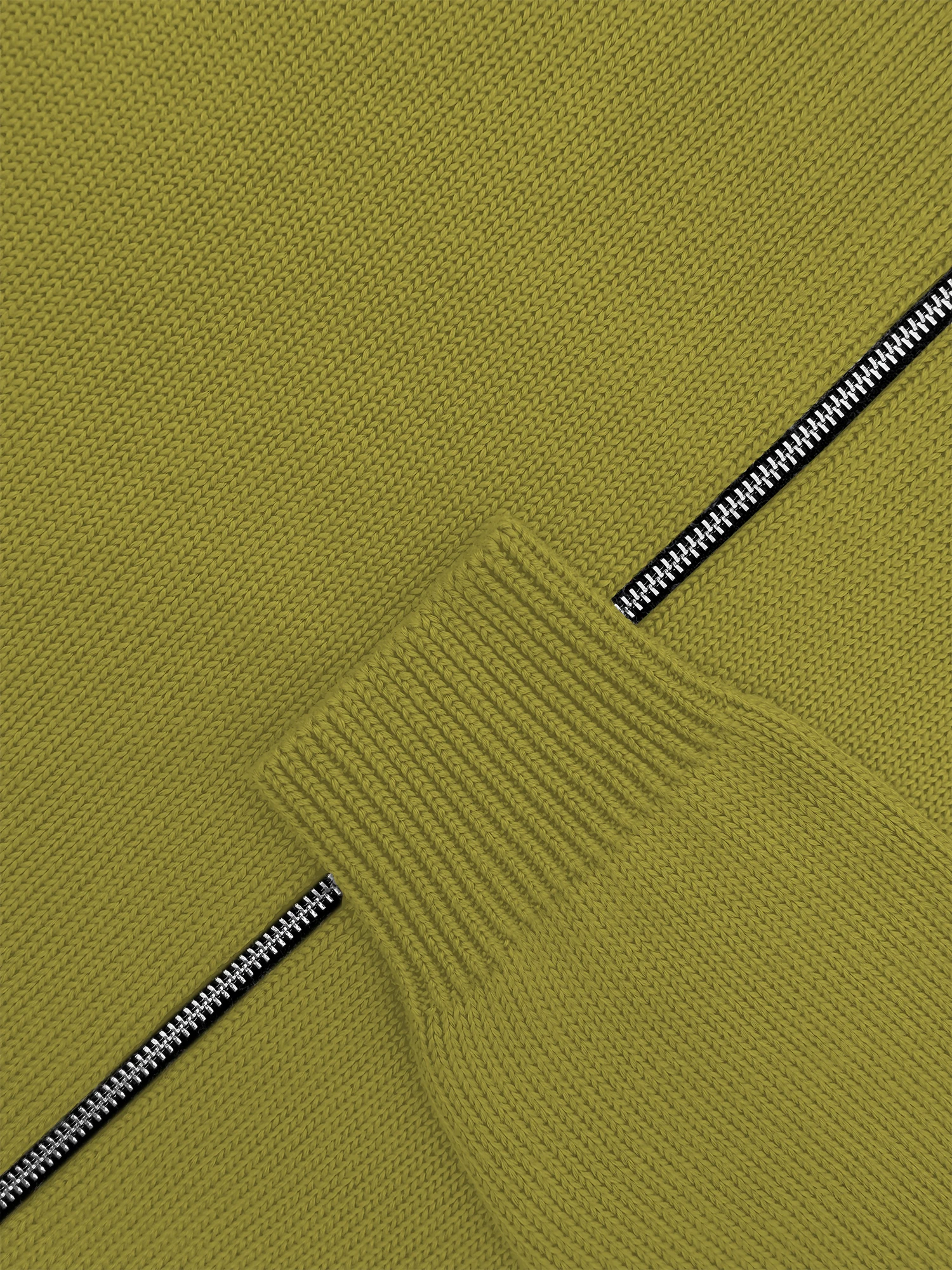 Толстовка на замке из экохлопка