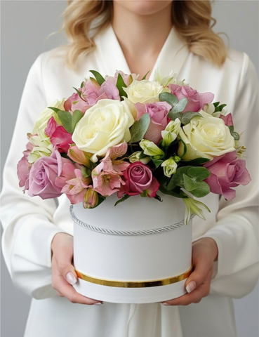 Коробка с цветами Венера