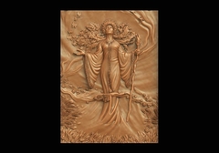 Силиконовый молд Панно Жива ( Картины Ожиганова Славянский мир)