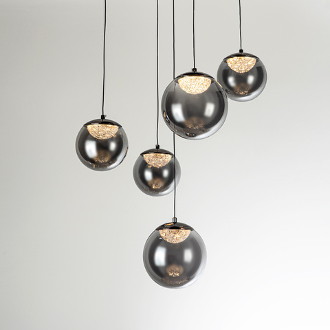 Подвесной светодиодный светильник Modelux ML.2338.5 BK